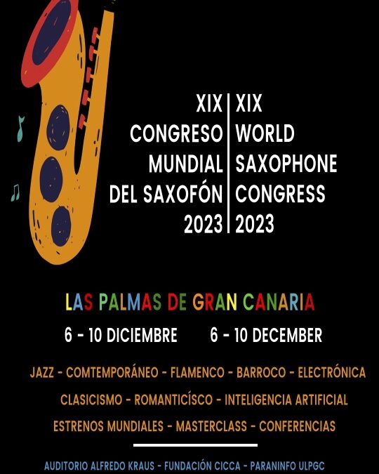 XIX Congreso Mundial del Saxofón