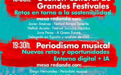 JORNADAS DE GESTIÓN CULTURAL GRANDES FESTIVALES